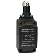 Выключатель ВП 36-2502П-66 У2, толкатель с роликом, 1з+1р, инерционный, 30х60 мм, без сальника, 3А, IP66, путевой (ЭТ) ET010884