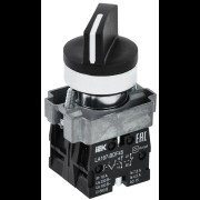 Переключатель LA167-BDF45 2 полож. 1з+1р черный IEK BSW20-BDF45-3-24-67-2-K02