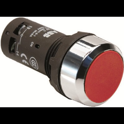 Кнопка CP2-30R-11 красная с фиксацией 1НО+1HЗ 1SFA619101R3071 Кнопка CP2-30R-11 красная с фиксацией 1НО+1HЗ 1SFA619101R3071