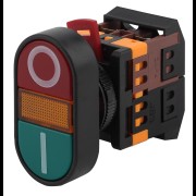 ЭРА Кнопка APВВ-22N "I-O" d22мм неон/240В 1з+1р (10/400/3200) Б0045624