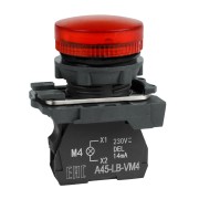 Сигнальная лампа OptiSignal D22 C5-L-B4 красная пластик 24VAC/DC XB5AVB4 332191