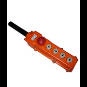 ПКТ-40Б У2, 5А, IP54, кнопка БЛОКИРОВКА с фиксацией (красная), стоп, вверх, вниз, влево, вправо, пост кнопочный (ЭТ) ET512632