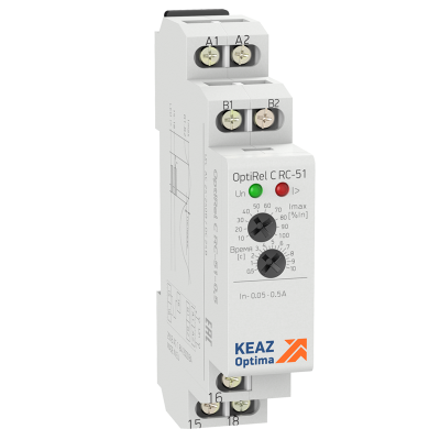 Реле контроля тока OptiRel C RC-51-16 8A 24-240В 281198 Реле контроля тока OptiRel C RC-51-16 8A 24-240В 281198