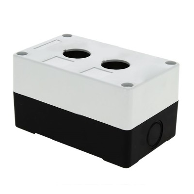 Корпус КП102 пластиковый 2 кнопки белый EKF PROxima cpb-102-w Корпус КП102 пластиковый 2 кнопки белый EKF PROxima cpb-102-w