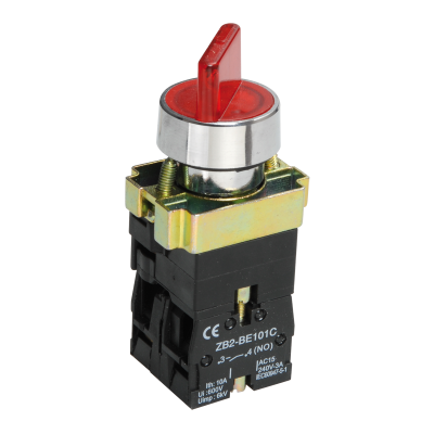 Переключатель LAY5-BK2465 2 полож. красный IEK BSW90-BK-2-K04 Переключатель LAY5-BK2465 2 полож. красный IEK BSW90-BK-2-K04