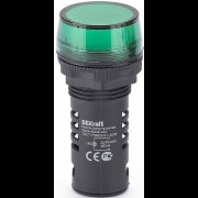 Лампа коммутационная ЛК22-ADDS-GRN-LED-220 25118DEK