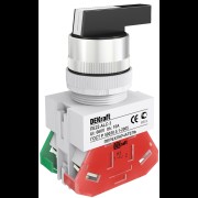 Переключатель на 3 положения прав. без фикс. I-O-II удлиненная ручка 2НО ПЕ-22 25146DEK