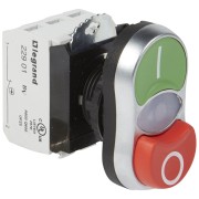Кнопка двойн. 1HO+1H3 12-24В Osmoz 023765