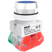 Выкл. кноп. ABLF 30 мм Цвет:СИНИЙ 220В ВK-30 25046DEK
