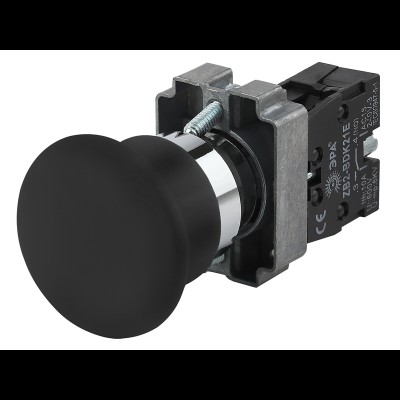 ЭРА Кнопка управления LAY5-BC21 "Грибок" черн.1з (20/200/3200) Б0045640 ЭРА Кнопка управления LAY5-BC21 "Грибок" черн.1з (20/200/3200) Б0045640