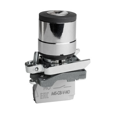 Переключатель OptiSignal D22 C4-SK-21 с ключем 2 положения металл 1НО XB4BG21 332170 Переключатель OptiSignal D22 C4-SK-21 с ключем 2 положения металл 1НО XB4BG21 332170