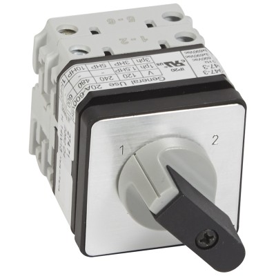 Переключатель кулачковый 2 напр. 2п 25А PR21 027471 Переключатель кулачковый 2 напр. 2п 25А PR21 027471