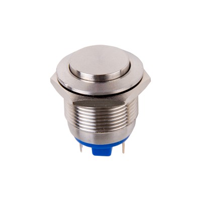 Кнопка антивандальная O19 Б/Фикс 2с ON -OFF выпуклая 36-3412 Кнопка антивандальная O19 Б/Фикс 2с ON -OFF выпуклая 36-3412