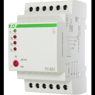 Реле уровня PZ-831 трехуровневый, независимый контроль по каждому уровню, DIN 230В EA08.001.004 Реле уровня PZ-831 трехуровневый, независимый контроль по каждому уровню, DIN 230В EA08.001.004