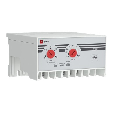 Реле защиты двигателя MPR 80А EKF PROxima mpr-80 Реле защиты двигателя MPR 80А EKF PROxima mpr-80