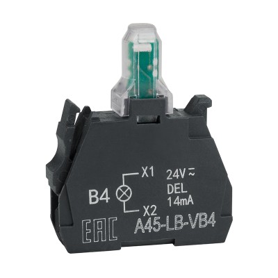 Световой блок OptiSignal D22 A45-LB-VB4 красный 24VACDC ZBVB4 332203 Световой блок OptiSignal D22 A45-LB-VB4 красный 24VACDC ZBVB4 332203