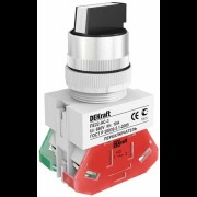 Переключатель ПЕ22-AC-3-BLK 25052DEK