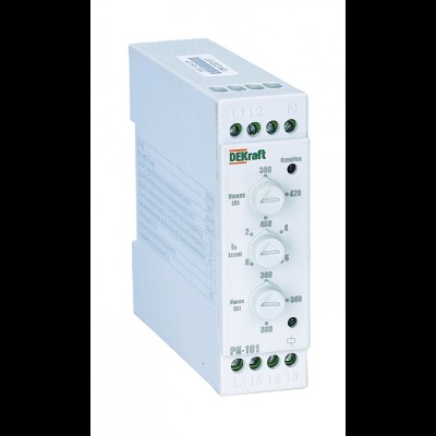 Реле контроля фаз РК101-02 23301DEK Реле контроля фаз РК101-02 23301DEK