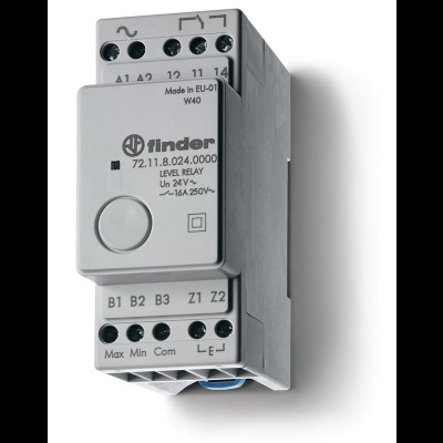 Реле контроля уровня фиксированный диапазон чувствительности 150кОм 24В DC выход 1CO 16А модульное 35мм IP20 721190240000 721181250000PAS Реле контроля уровня фиксированный диапазон чувствительности 150кОм 24В DC выход 1CO 16А модульное 35мм IP20 721190240000 721181250000PAS