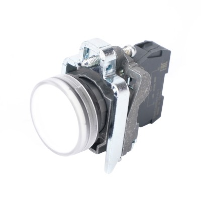 Сигнальная лампа в сборе модульная 22 мм белая 24В DC SB4BVB1 Сигнальная лампа в сборе модульная 22 мм белая 24В DC SB4BVB1