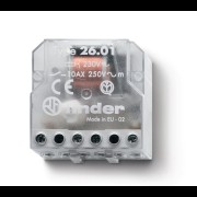 Реле шаговое электромеханич. 2NO 10А 4 состояния AgNi 12В AC монтаж в коробке IP20 260480120000 260181100000