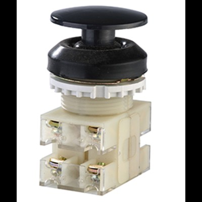 Выключатель ВК30-10-11130-40 У2, черный, 1з+1р, гриб без фиксации, IP40, 10А. 660В, кнопочный (ЭТ) ET053193 Выключатель ВК30-10-11130-40 У2, черный, 1з+1р, гриб без фиксации, IP40, 10А. 660В, кнопочный (ЭТ) ET053193