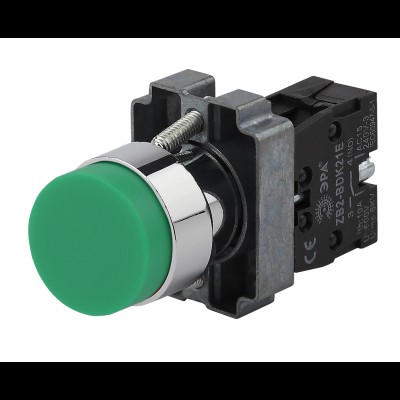 ЭРА Кнопка управления LAY5-BL31 без подсветки зеленая 1з (20/200/6000) Б0045671 ЭРА Кнопка управления LAY5-BL31 без подсветки зеленая 1з (20/200/6000) Б0045671