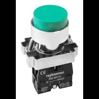 Кнопочный выключатель LAY5-BL31 зеленый 1з te00306033 Кнопочный выключатель LAY5-BL31 зеленый 1з te00306033