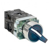 Переключатель BD21 2P c синей подстветкой 230В NO EKF PROxima xb2-bk21-b-230