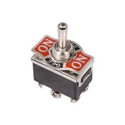 Тумблер 250V 10А 6c ON-OFF- ON двухполюсный KN-213 36-4171
