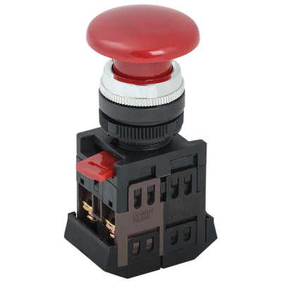 Кнопка AEА-22 "Грибок" красный d22мм 1з+1р IEK BBG30-AEA-K04 Кнопка AEА-22 "Грибок" красный d22мм 1з+1р IEK BBG30-AEA-K04