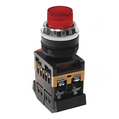 Кнопочный выключатель ABLFP-22 красная с подсветкой 1з+1р 230В te00111170 Кнопочный выключатель ABLFP-22 красная с подсветкой 1з+1р 230В te00111170