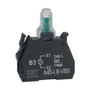 Световой блок OptiSignal D22 A45-LB-VM3 красный 230-240VAC ZBVM3 332208