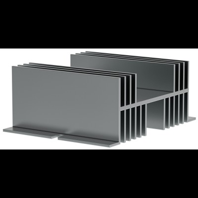 Радиатор для твердотельного реле OSS-2 60А ONI RSS-2-60 Радиатор для твердотельного реле OSS-2 60А ONI RSS-2-60