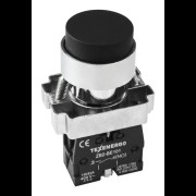 Кнопочный выключатель LAY5-BL21 черный 1з te00306030