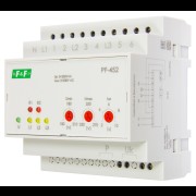 Переключатель фаз PF-452 два выхода для питания нагрузки, DIN 3х400/230+N EA04.005.004