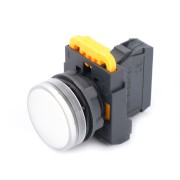 Сигнальная лампа SB5 в сборе модульная 22 мм белая 230-240В АС SB5AVM1