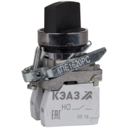 КПЕ1620РС-черный-2но+0нз-ручка-фикс-2поз-IP65 248265