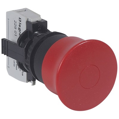 Кнопка аварийного откл. НЗ с грибовидным толк. гол. d40мм "тяни-толкай" красн. Osmoz 023721 Кнопка аварийного откл. НЗ с грибовидным толк. гол. d40мм "тяни-толкай" красн. Osmoz 023721