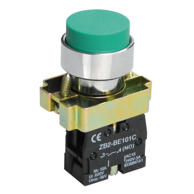 Кнопка управления LAY5-BL31 без подсветки зеленая 1з IEK BBT70-BL-K06 Кнопка управления LAY5-BL31 без подсветки зеленая 1з IEK BBT70-BL-K06