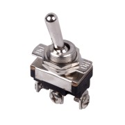 Тумблер 220V 10А 3c ON-OFF-ON однополюсный Mini ASW-23 36-4311