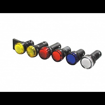 Индикатор помехозащищенный ND16-22D/4K2 красный АС 230В (R)(CHINT) 146692 Индикатор помехозащищенный ND16-22D/4K2 красный АС 230В (R)(CHINT) 146692