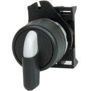 Переключатель на 2 положения с возвратом длинная ручка, зеленый ASLB2D2