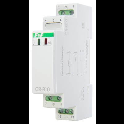 Реле температурное CR-810 16А 1NO/NC IP20 230В DIN 1 мод F&F Евроавтоматика F&F (ФиФ) EA05.002.001 Реле температурное CR-810 16А 1NO/NC IP20 230В DIN 1 мод F&F Евроавтоматика F&F (ФиФ) EA05.002.001