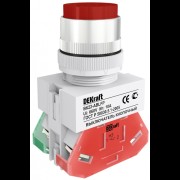 Выключатель кнопочный ABLFP диам.22 мм красный 220В ВK-22 25020DEK