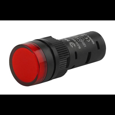 ЭРА Лампа AD16DS(LED)матрица d16мм красный 24В AC/DC (20/1000/28000) Б0045608 ЭРА Лампа AD16DS(LED)матрица d16мм красный 24В AC/DC (20/1000/28000) Б0045608