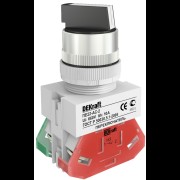 Переключатель ПЕ22-AC-2-BLK 25051DEK