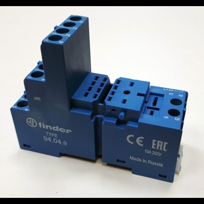 Розетка с винтовыми клеммами с зажимной клетью для применения с 55.32/85.02/55.34/85.04 94049SMA Розетка с винтовыми клеммами с зажимной клетью для применения с 55.32/85.02/55.34/85.04 94049SMA