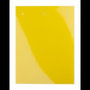 Табличка полужесткая. Клейкое основание. ПВХ-0,5. Желтая TAS178AY