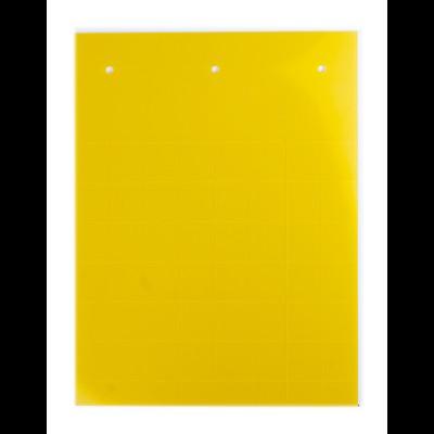 Табличка полужесткая. Установка в держатель. Для маркировки модульного оборудования. ПВХ-0,5. Желтый TAS3515Y Табличка полужесткая. Установка в держатель. Для маркировки модульного оборудования. ПВХ-0,5. Желтый TAS3515Y